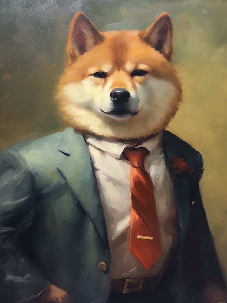 Gangster Dog Shiba Inu