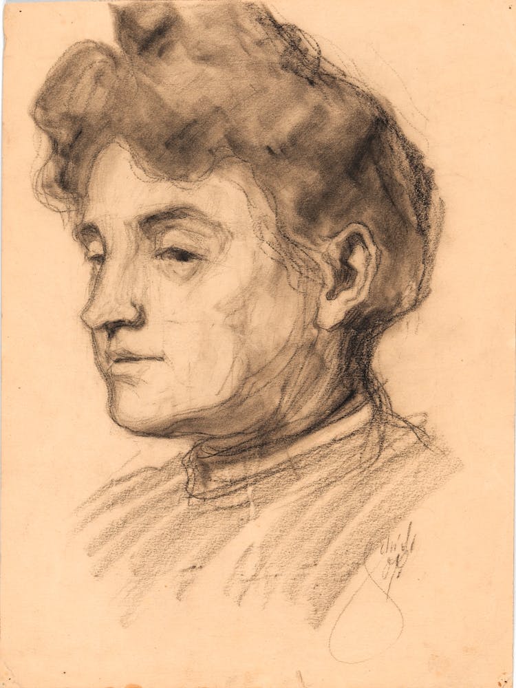 Portrait Of Marie Schiele, Egon Schiele