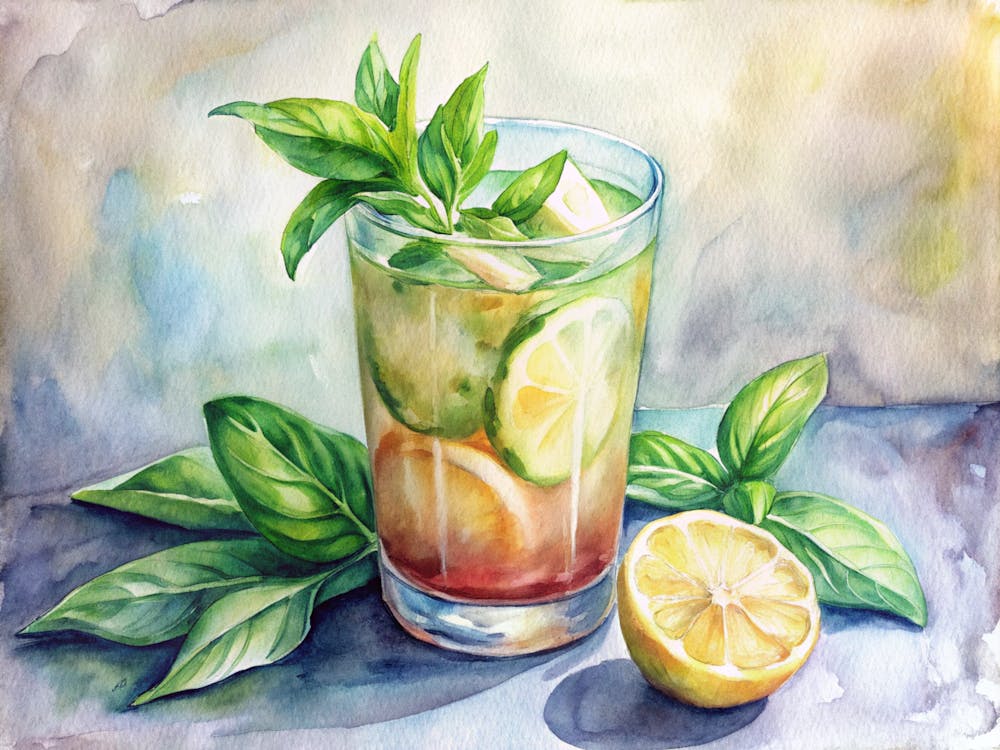 Basil Lemon Cooler Italy