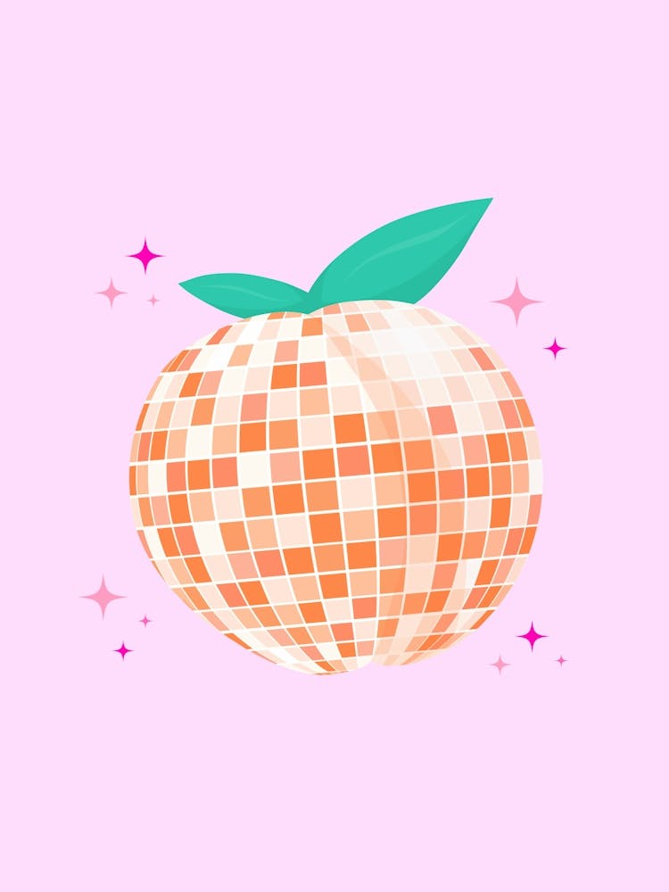 Pink Disco Peach