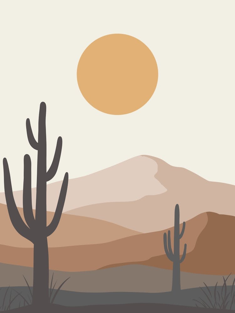 Cactus In The Desert 58