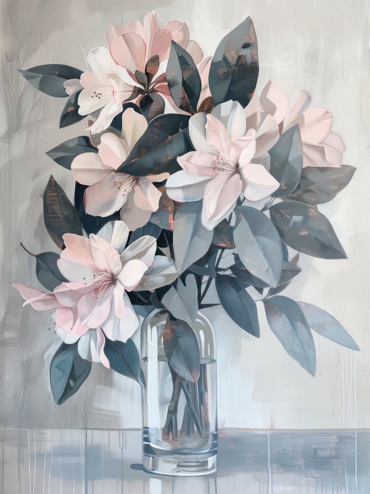 A World Of Flowers Azalea 4 Painting