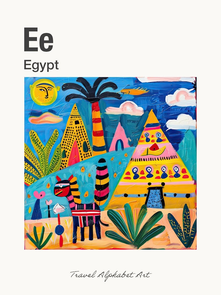 Kids Travel Alphabet  Egypt 2