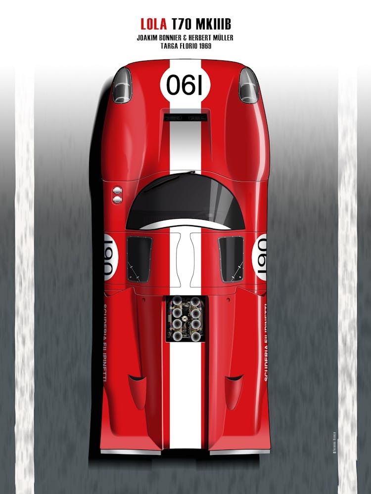 Lola T70 Filipinetti Targa Florio 1969