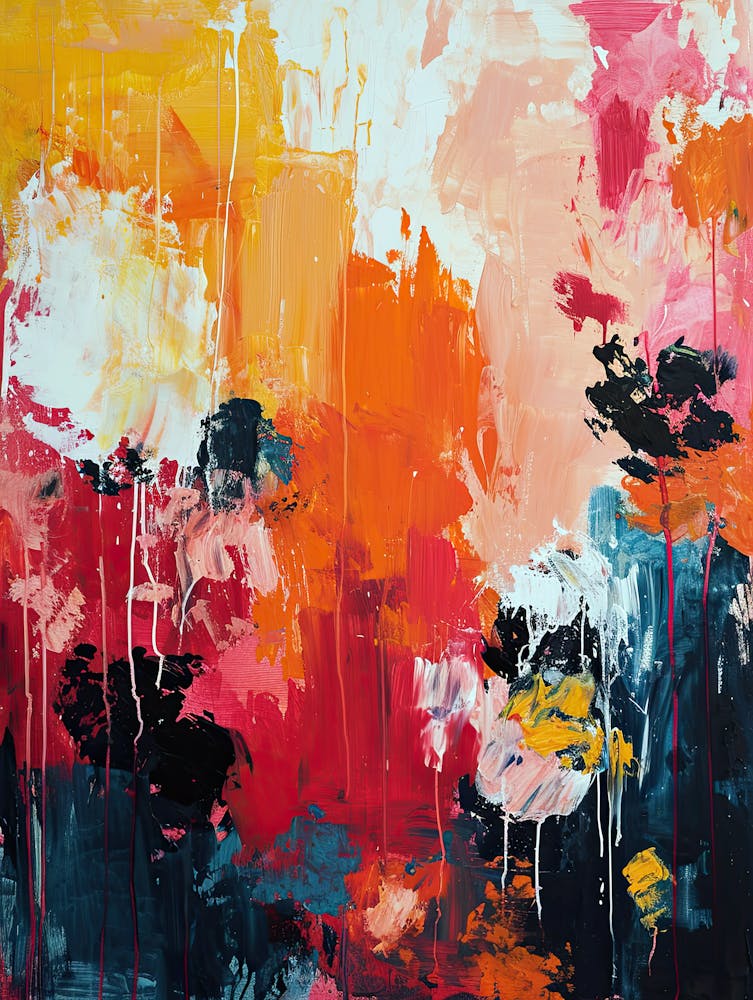 Verzauberte Harmonie, Boho Kunst Stil