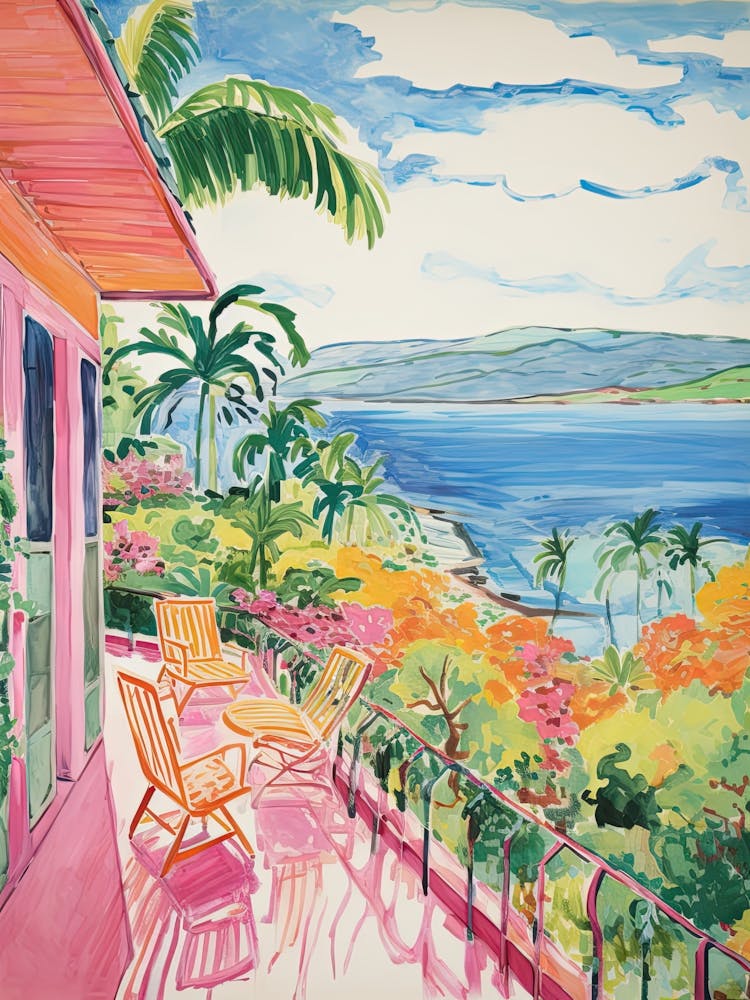 Four Seasons Resort Maui At Wailea   Maui, Hawaii   Resort Storybook Illustration 1