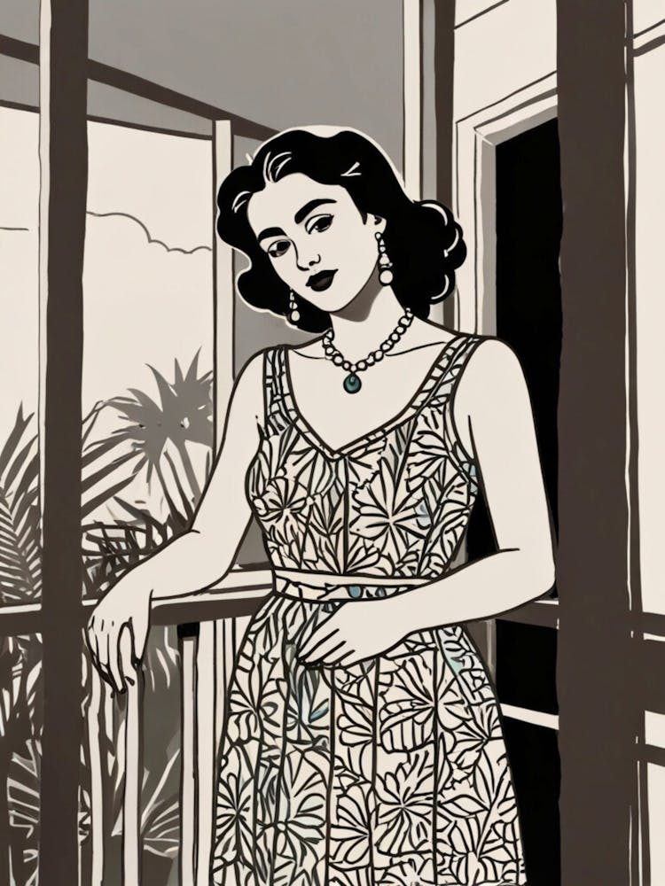 Woman In A Dress 10