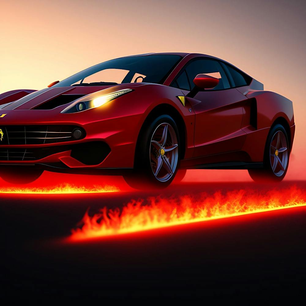 car over fire
