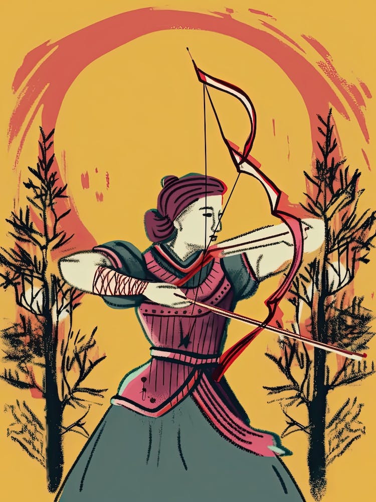 Female Samurai Onna Musha Illustration 7