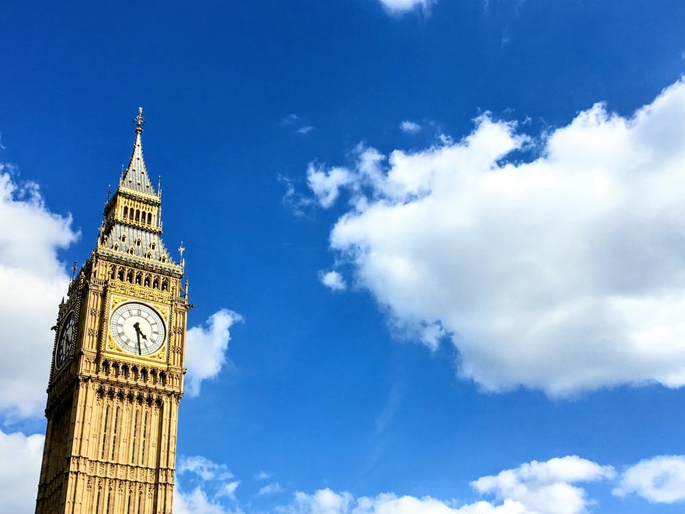 Big Ben und Wolken (UK Series)