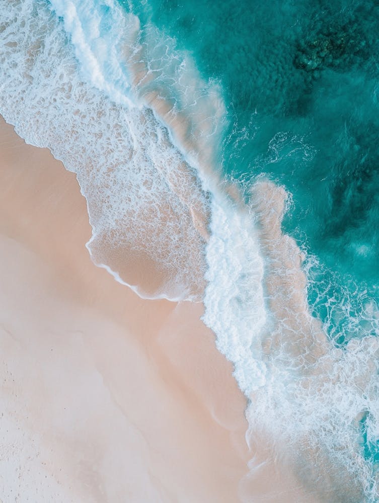 Aerial View Of A Beach 102