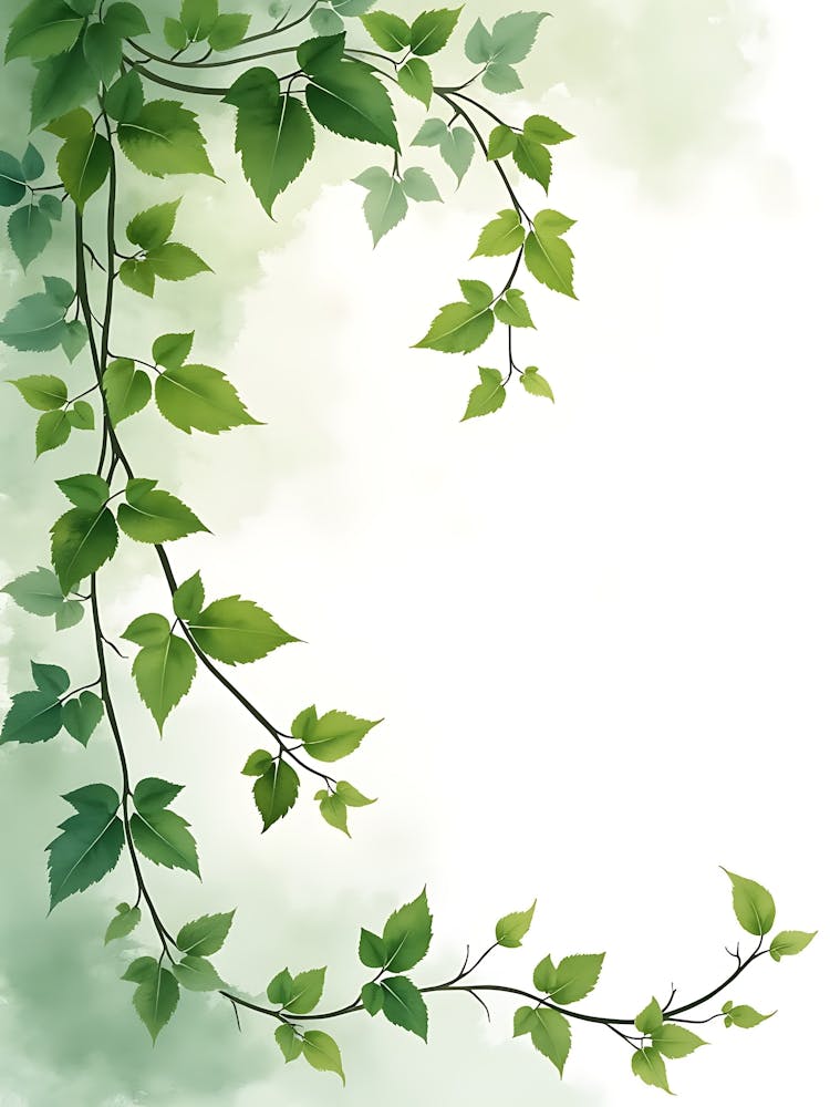 Blooming Botanical Silhouette Wall Decor