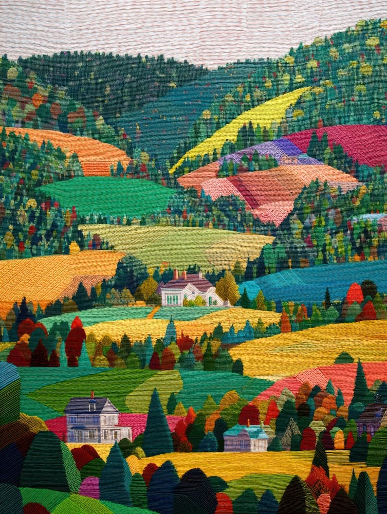 Farm In The Fall