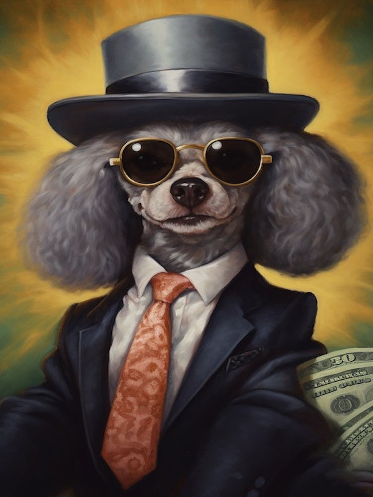 Gangster Dog Poodle