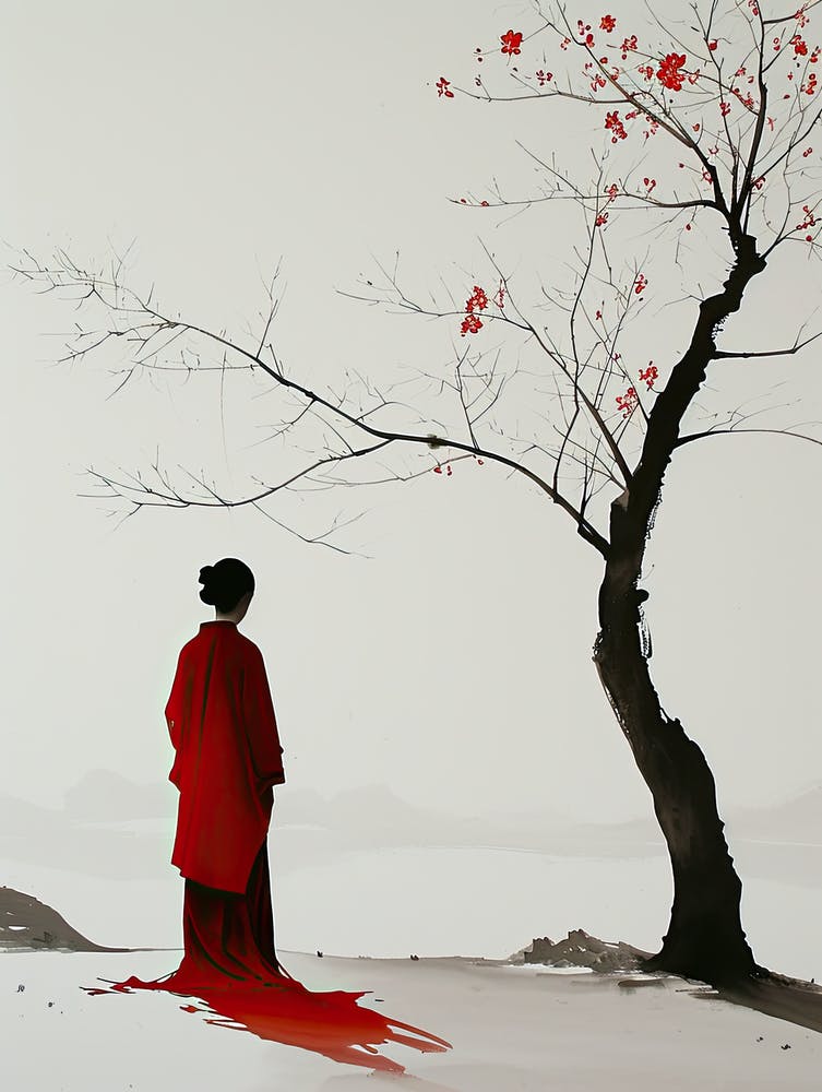 Chinese Woman, Boho minimalism