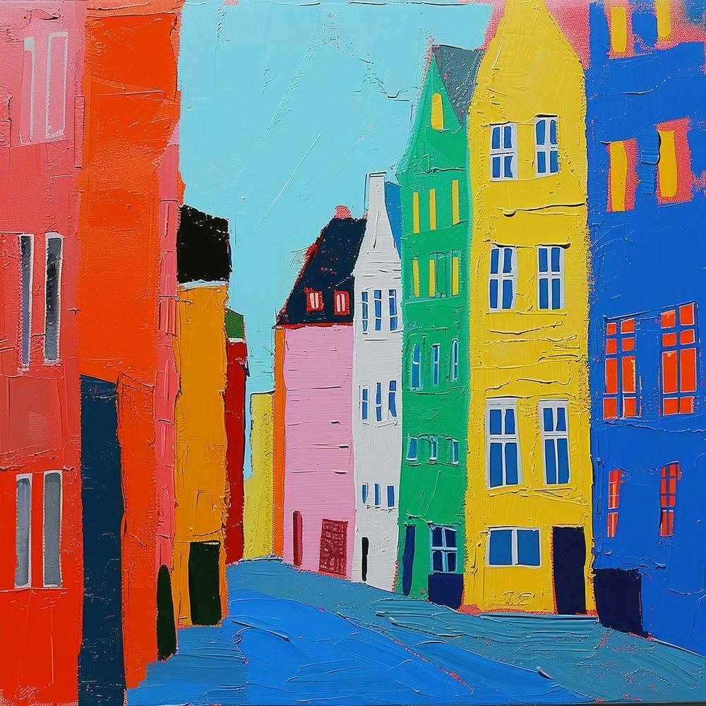 Abstract Travel Collection Copenhagen Denmark 4