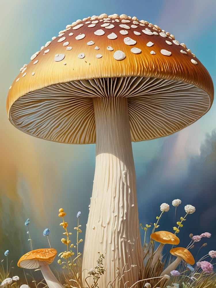 Golden Mushroom no2