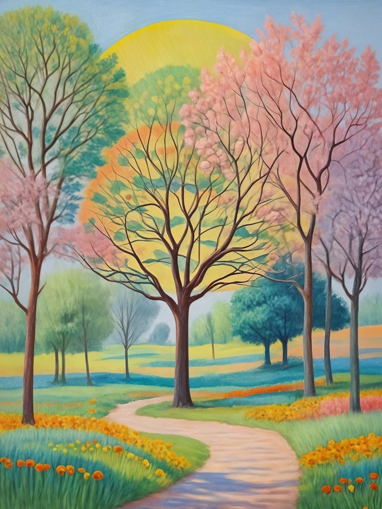 Trees Dancing In The Sun