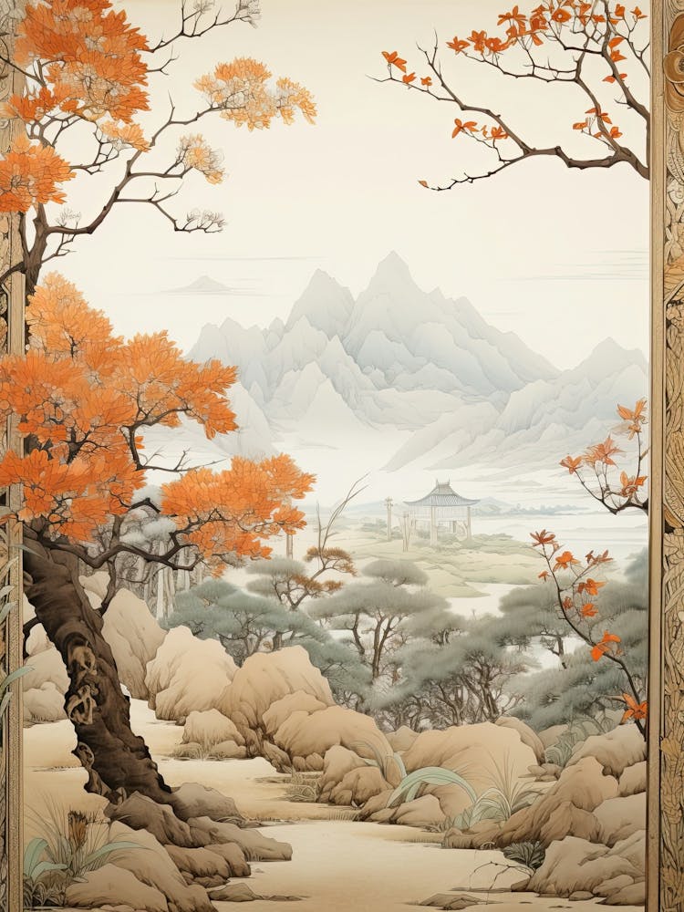 Japanese Stewartia Victorian Style 2