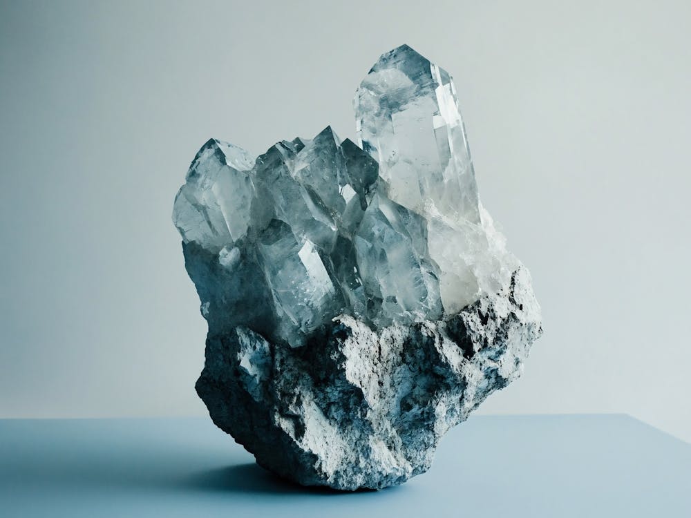 Crystal in Light Blue
