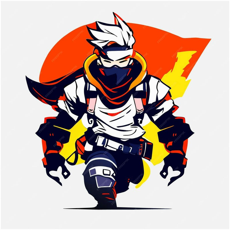 Ninja Ninja, anime print