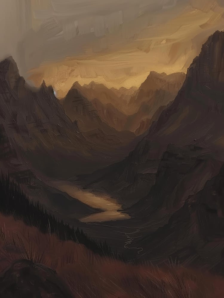 Sunset In The Mountains 64
