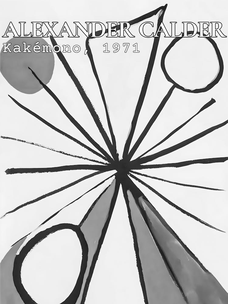 Alexander Calder - Kakemo 1972