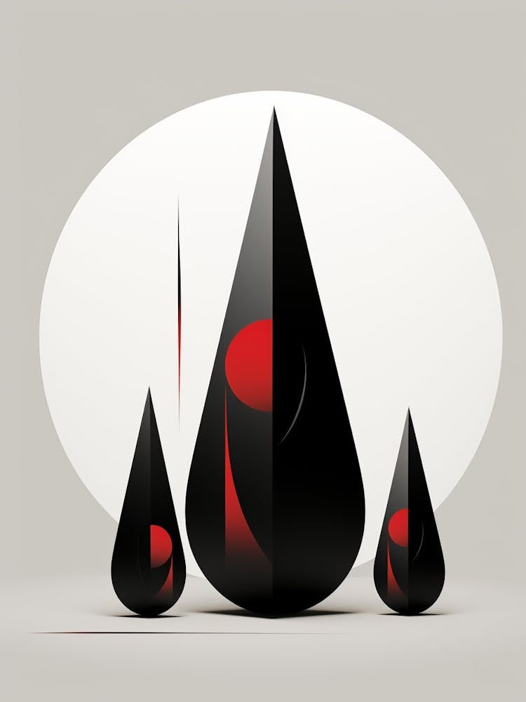 Penguin Minimalist Abstract 2