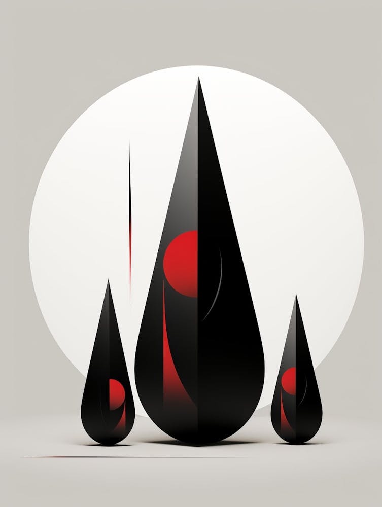 Penguin Minimalist Abstract 2