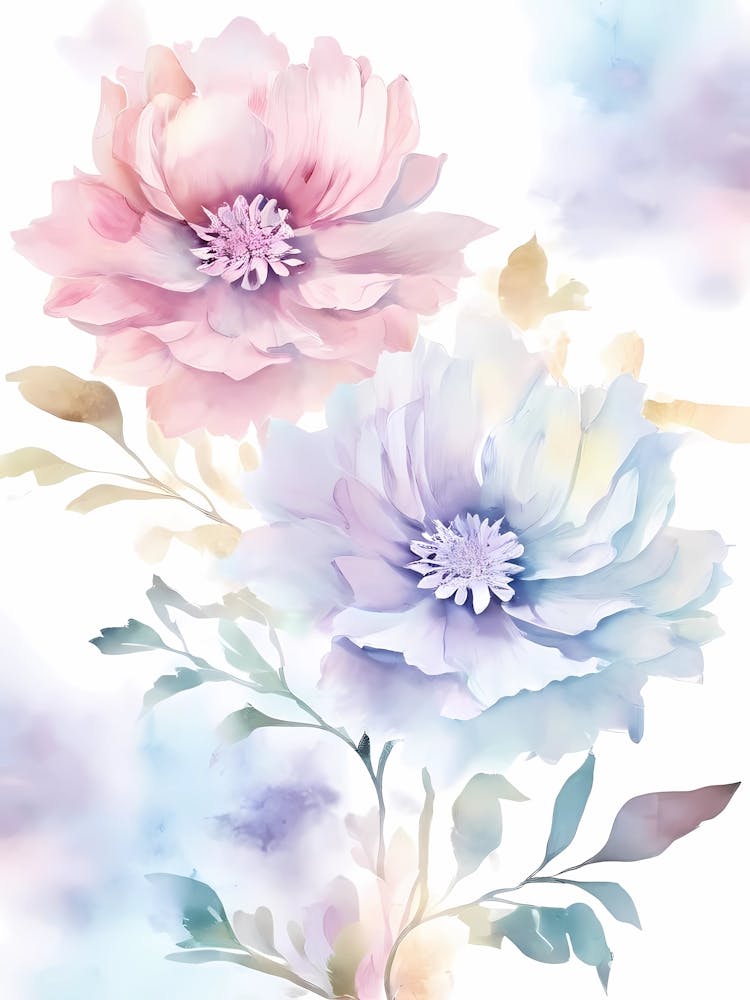 Watercolor Flowers 55