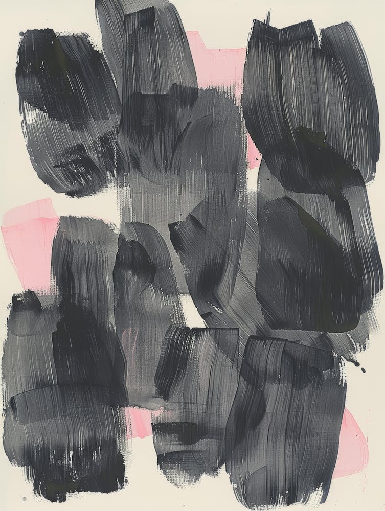 'Black And Pink' 1