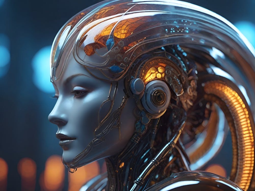 Futuristic Woman 3