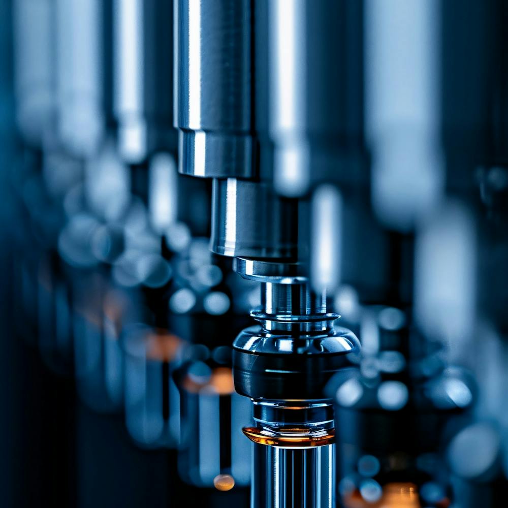 Close Up Of A Machine
