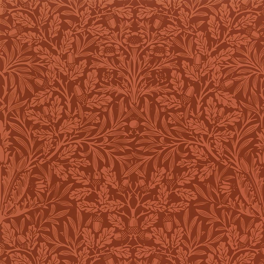 William Morris Acorns And Oak Leaves Design (1880)