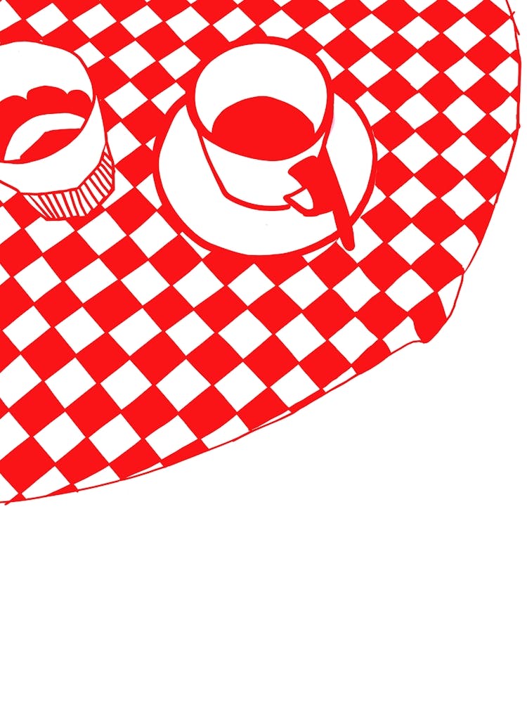 Red Gingham Tablecloth