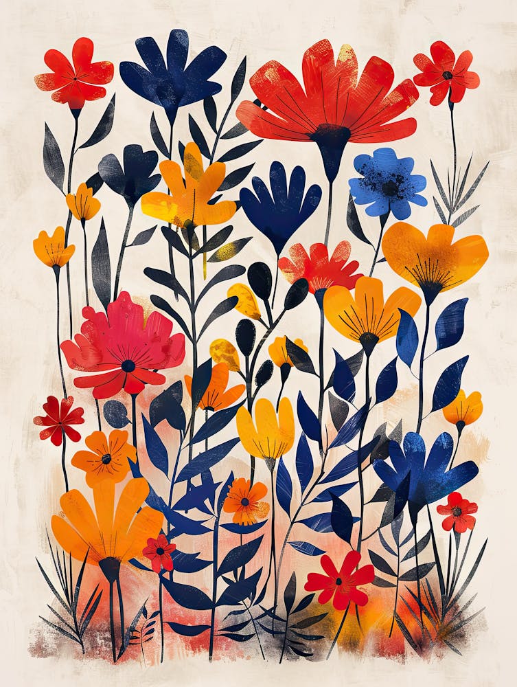 Free Flowing Energy Matisse Style