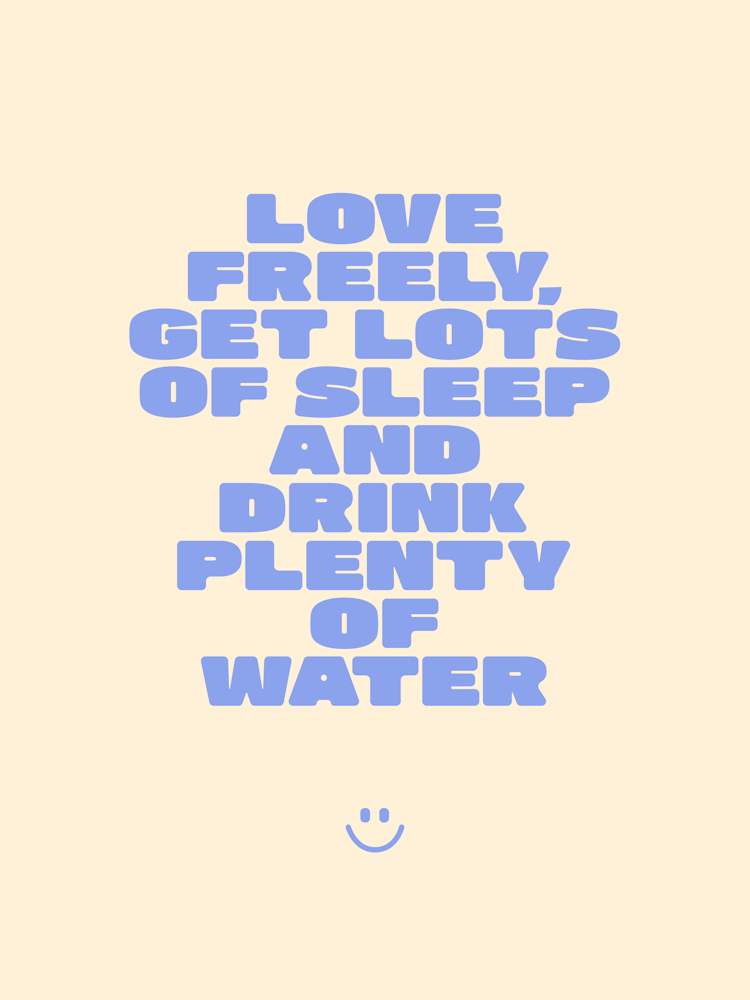 Love Sleep & Water