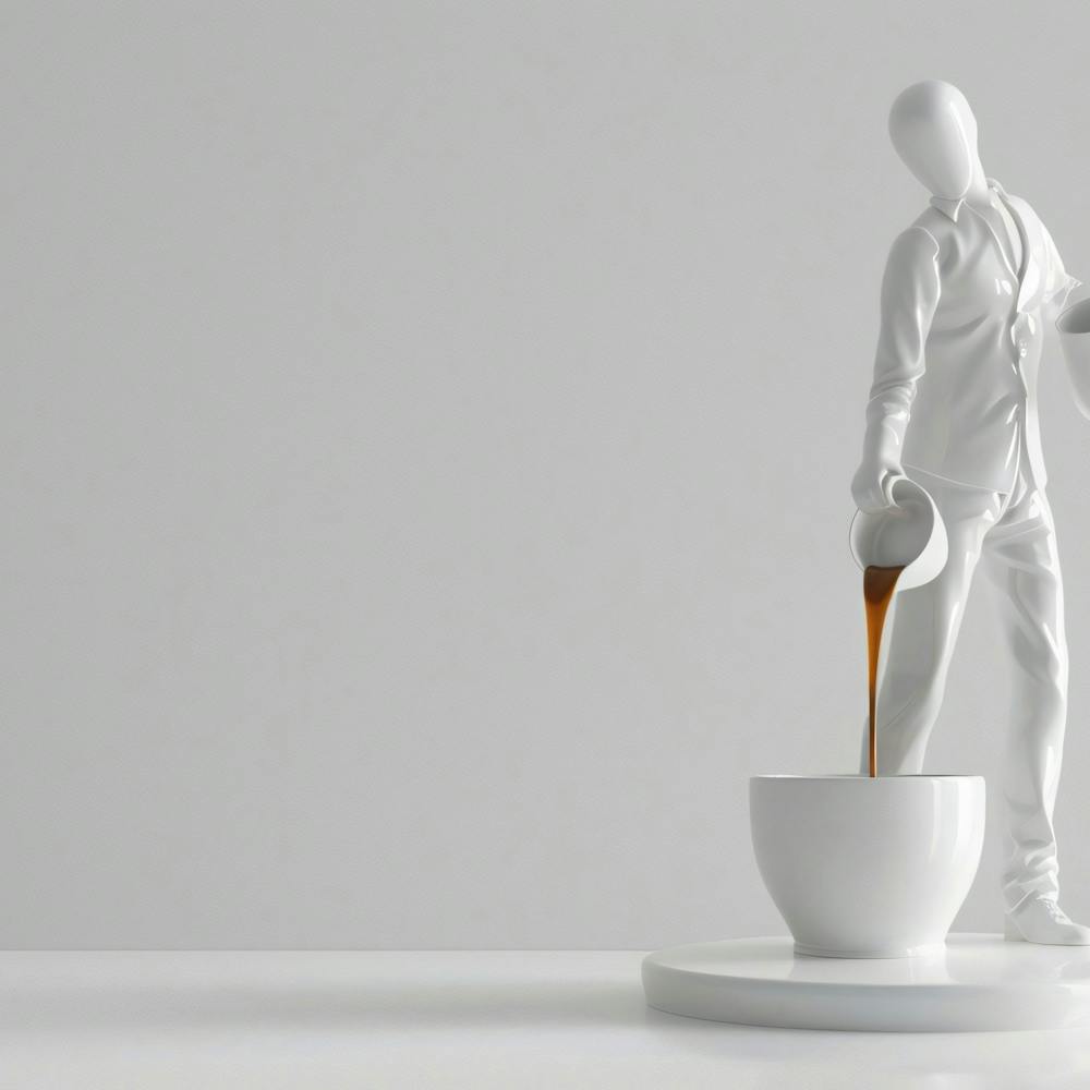 Man Pouring Coffee