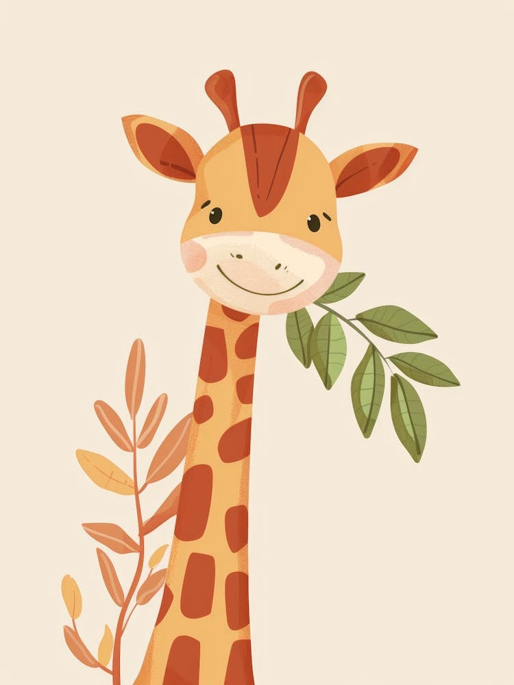 Cute Giraffe 1