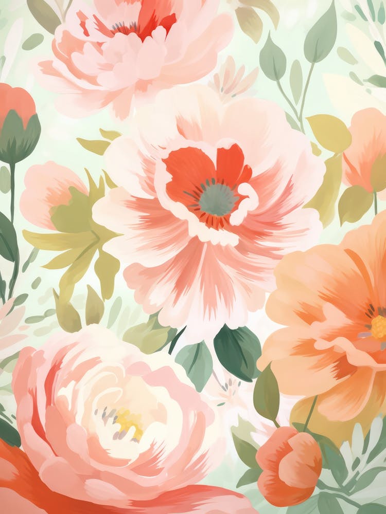 Peonies Wallpaper