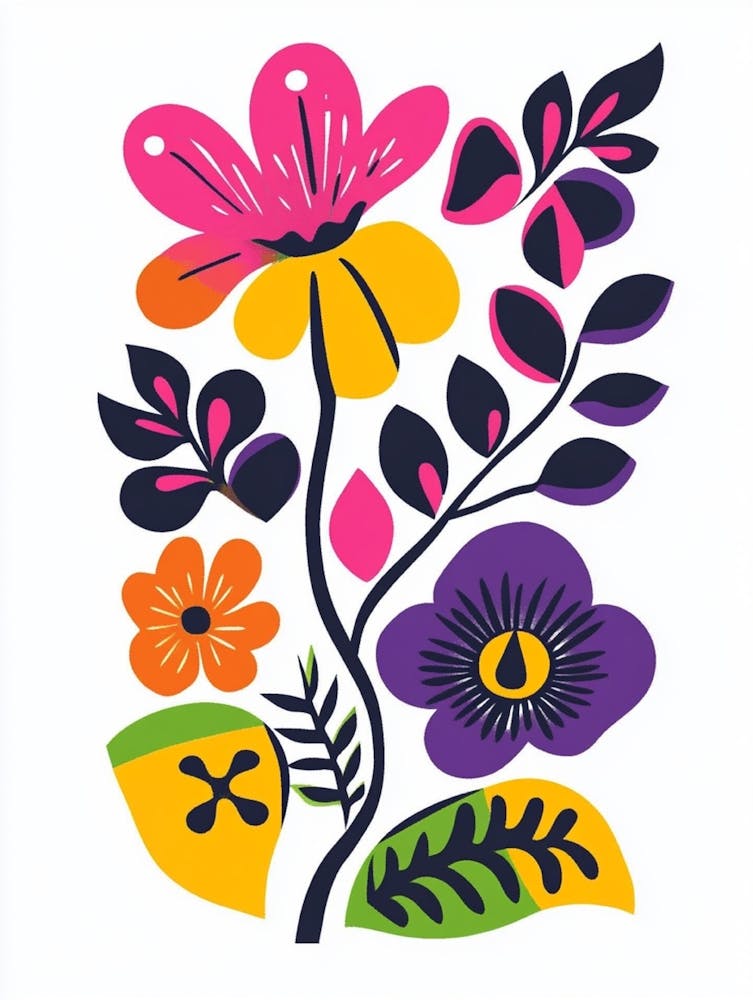 Flowers And Leaves 7