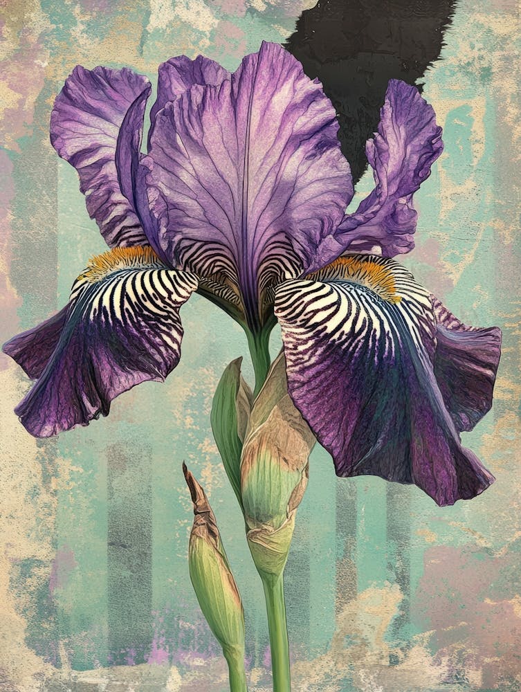 Purple Iris 1