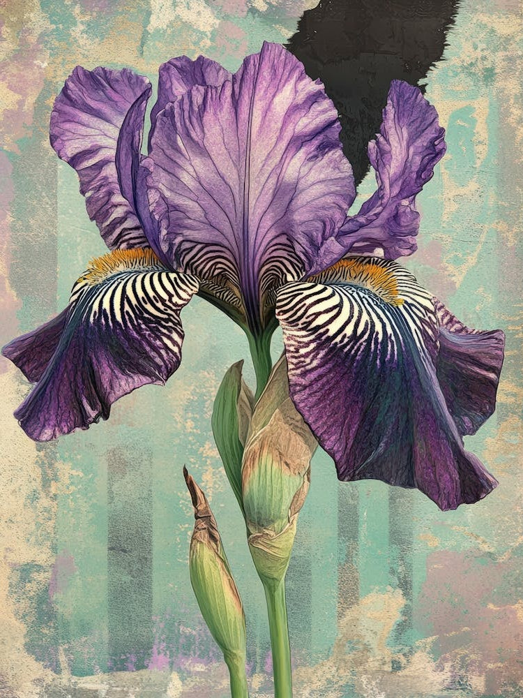 Purple Iris 1