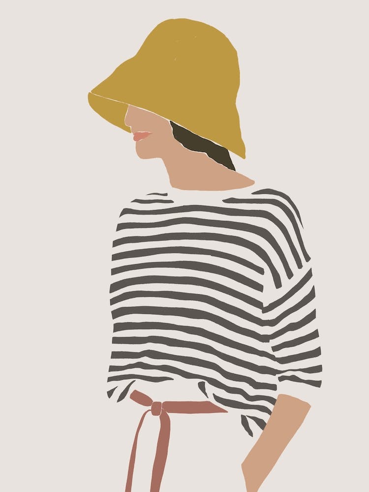 A Girl With A Hat