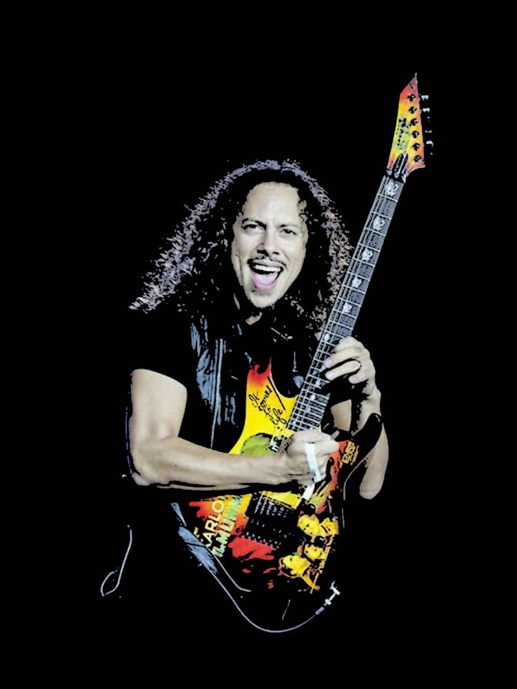 Kirk Hammett metallica band music 9