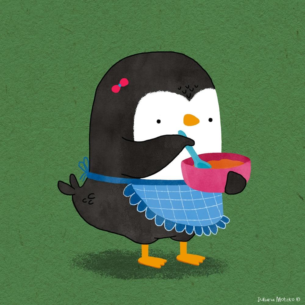 Daisy Penguin Cooking