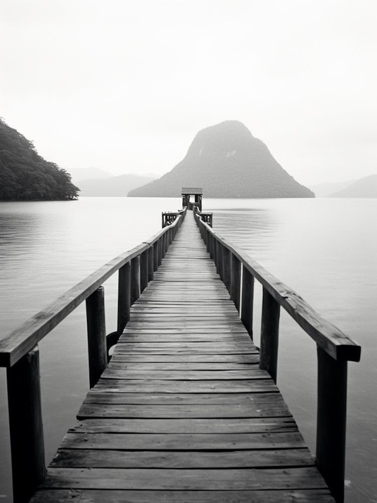 Langkawi, Malaysia, Black And White Old Photo 4