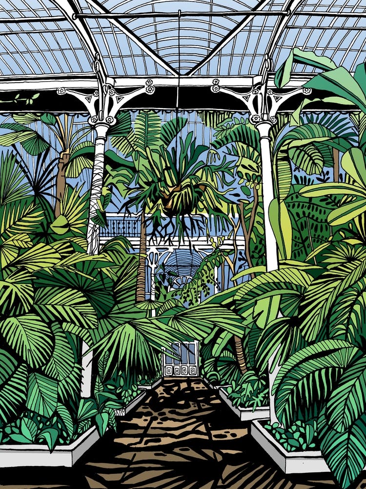 Kew Gardens Palm House Entrance