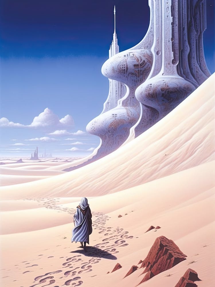 Dune Fan Art Building Drawing