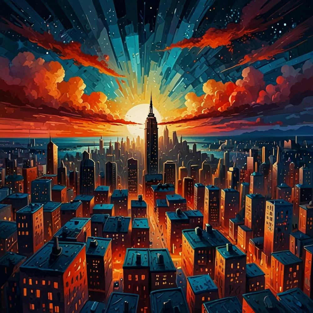 New York City Sunset